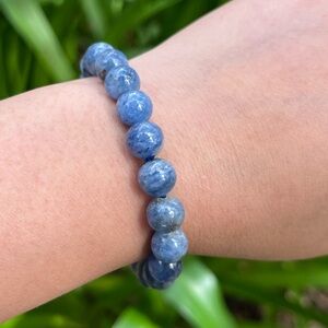 9mm stretchable kyanite bracelet‎